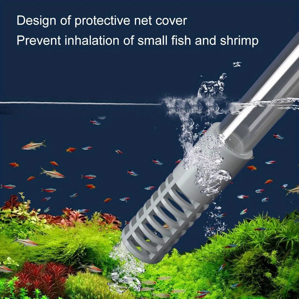Aquarium Gravel Cleaner and Siphon Pump for Fish Tanks