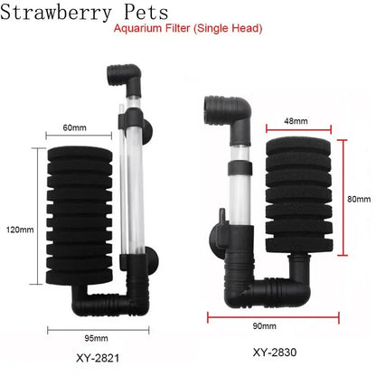 Biochemical Sponge Filter for Aquarium Fish Tanks