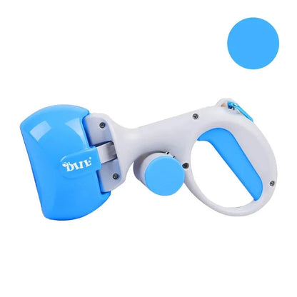 Portable Dog Poop Scooper with Bag Dispenser for Easy Cleanup