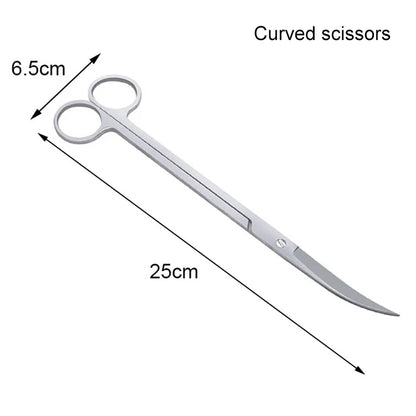 Aquarium Plant Scissors and Tweezers Set for Easy Maintenance