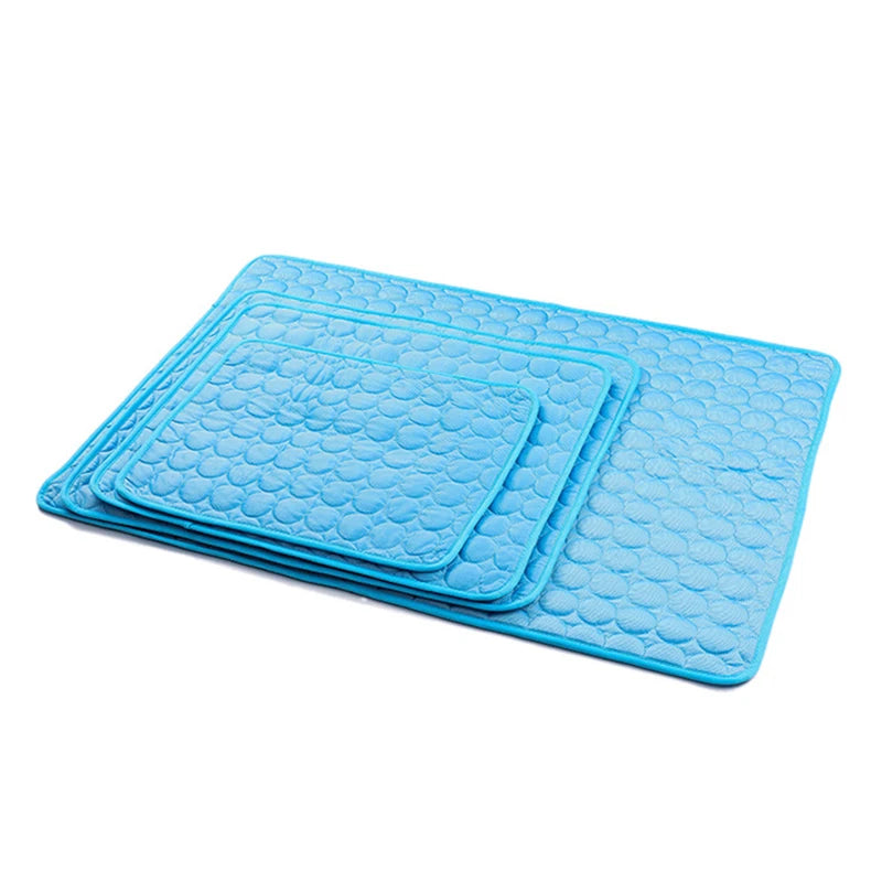 Breathable Cooling Mat for Cats and Puppies - Pet Bed Blanket