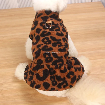 Cozy Winter Dress for Small Dogs and Puppies