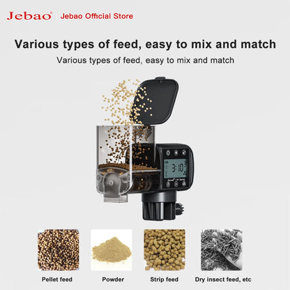 Automatic Fish Feeder with WiFi and Digital Timer Control