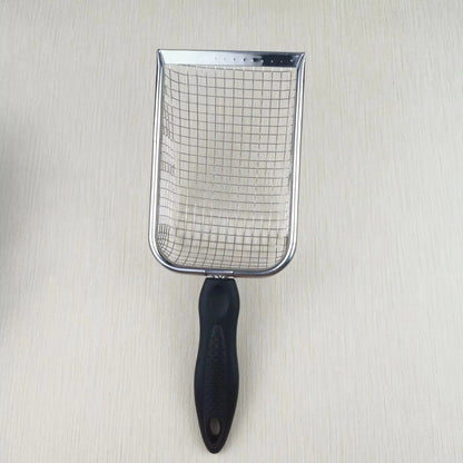 Stainless Steel Cat Litter Scoop with Fine Mesh Sifter