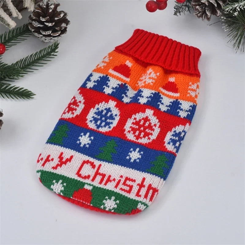 Winter Warm Cat Sweater Pullover for Sphynx and Pets