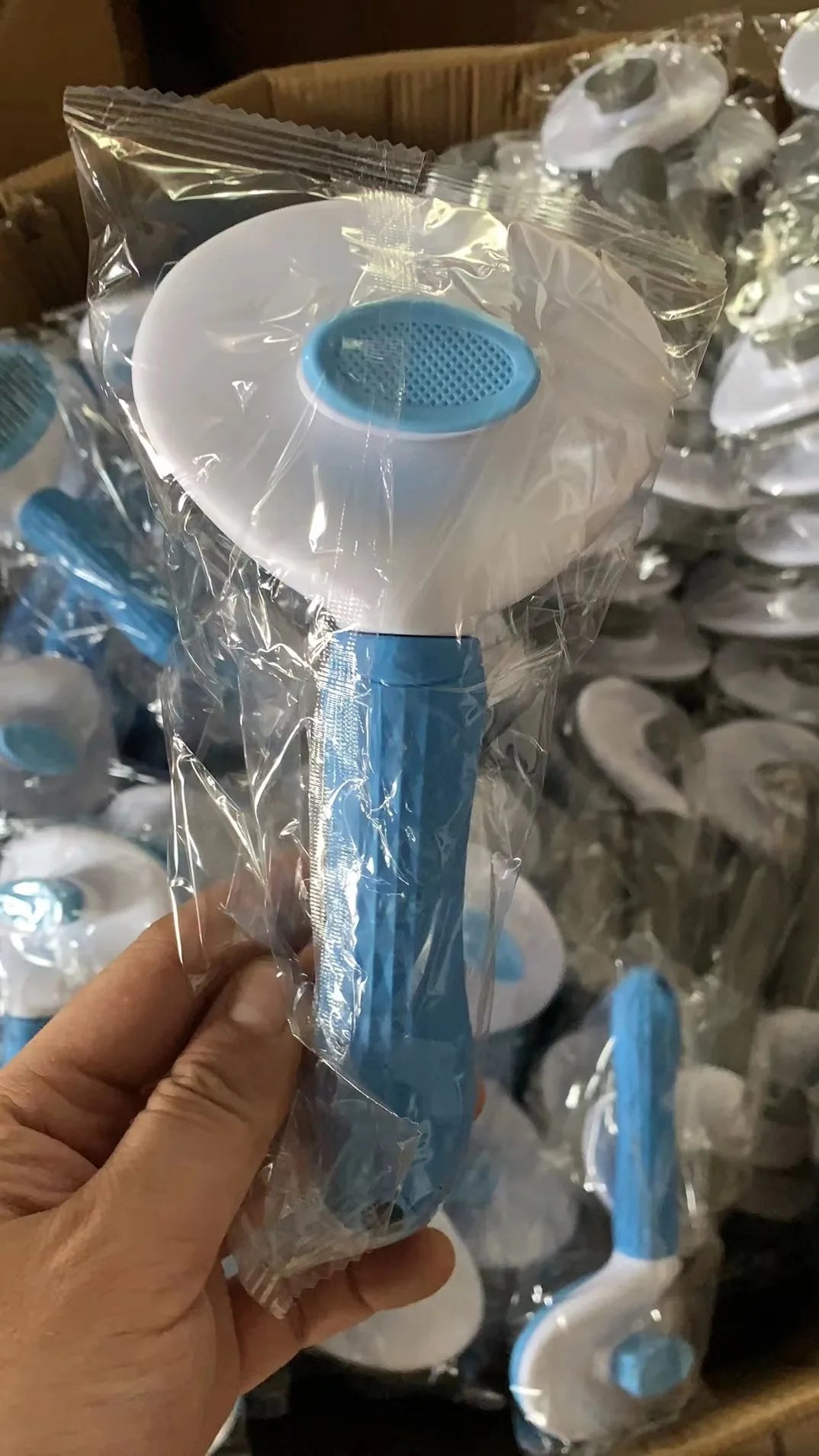 Stainless Steel Dog and Cat Grooming Brush for Long Hair