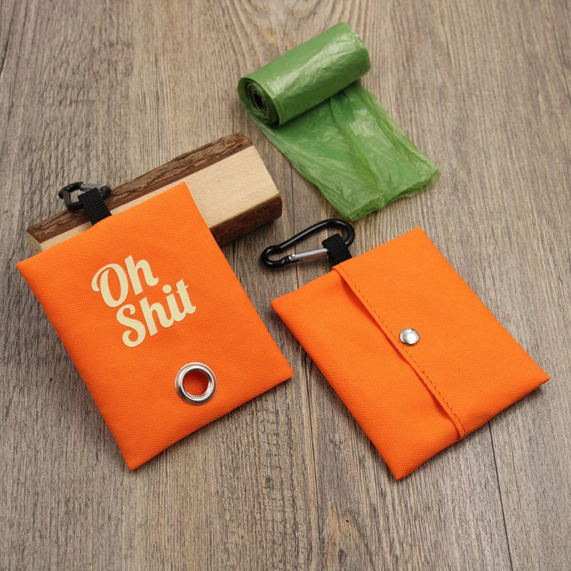 Portable Dog Poop Bag Dispenser for Outdoor Use