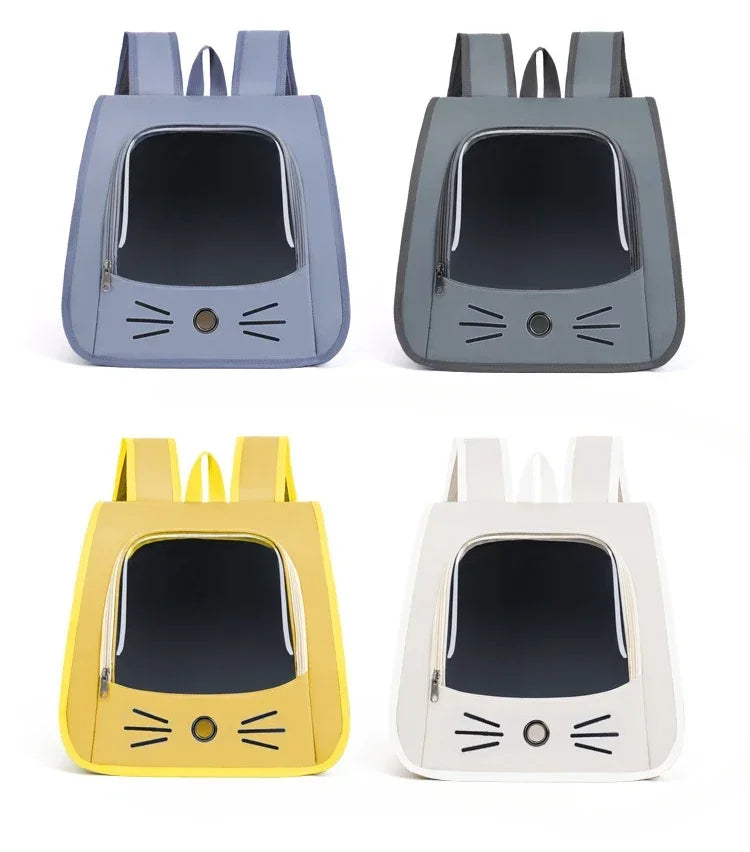 Breathable Cat Carrier Backpack for Travel and Transport