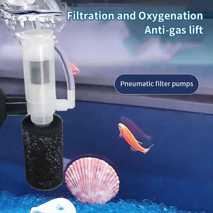 Multi-Layer Sponge Filter for Small Aquariums