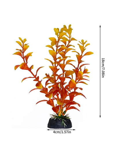 Plastic Aquatic Plants for Aquarium Decoration - Seagrass Style