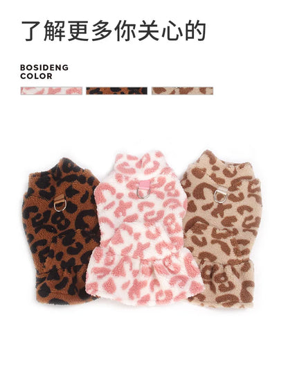 Cozy Winter Dress for Small Dogs and Puppies