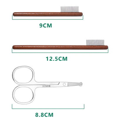 Facial Cleaning Comb for Pets - Removes Tear Stains