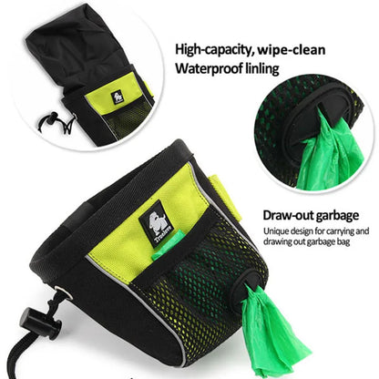 Portable Dog Treats and Poop Bag Dispenser Pouch