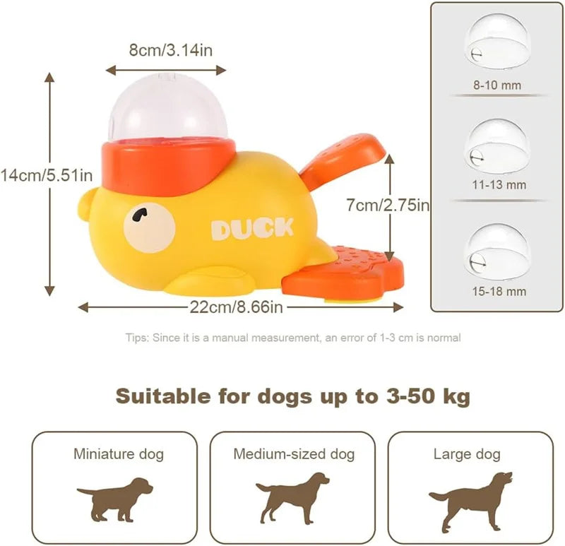 Puzzle Food Dispenser Dog Toy for Mental Stimulation