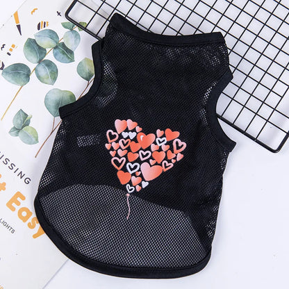 Summer Vest Tshirt for Small Dogs and Puppies