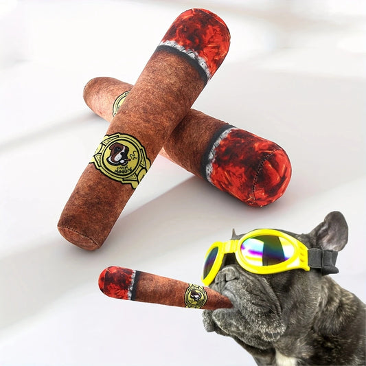 Chewable Cigar Toy for Pets - Dental Care and Boredom Relief