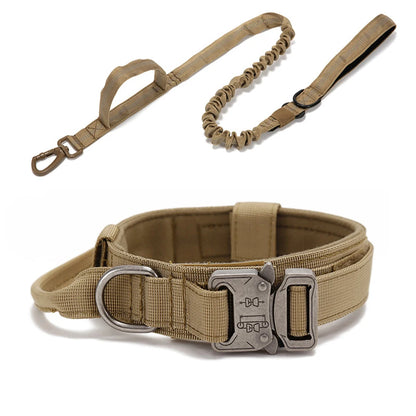 Durable Nylon Dog Collar and Reflective Leash Set