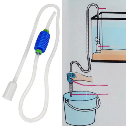 Aquarium Gravel Vacuum Siphon Cleaner for Fish Tanks