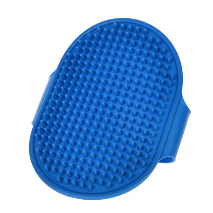 Adjustable Rubber Grooming Brush for Dogs and Cats