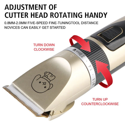 Electric Pet Grooming Tool Set for Dogs and Cats