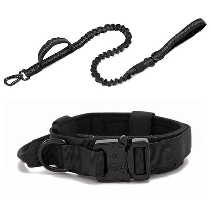 Durable Nylon Dog Collar and Reflective Leash Set