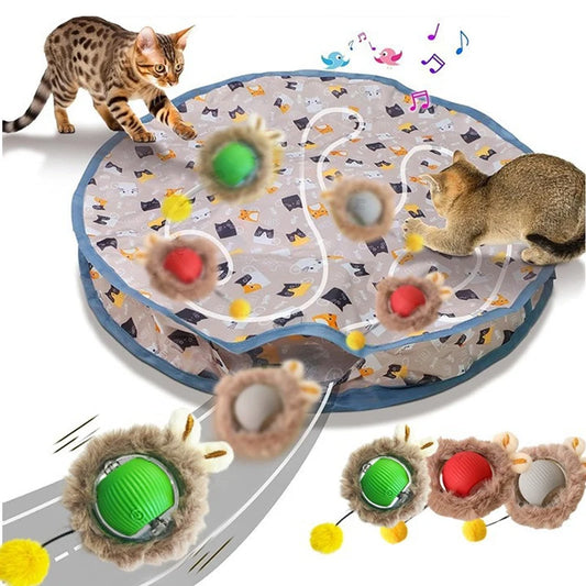 Motion-Activated Cat Toy Ball for Active Indoor Play