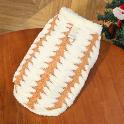 Festive Cat and Dog Clothes for Winter Celebrations