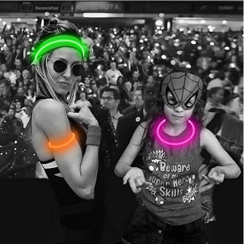 LED Glowing USB Rechargeable Pet Safety Collar for Dogs and Cats