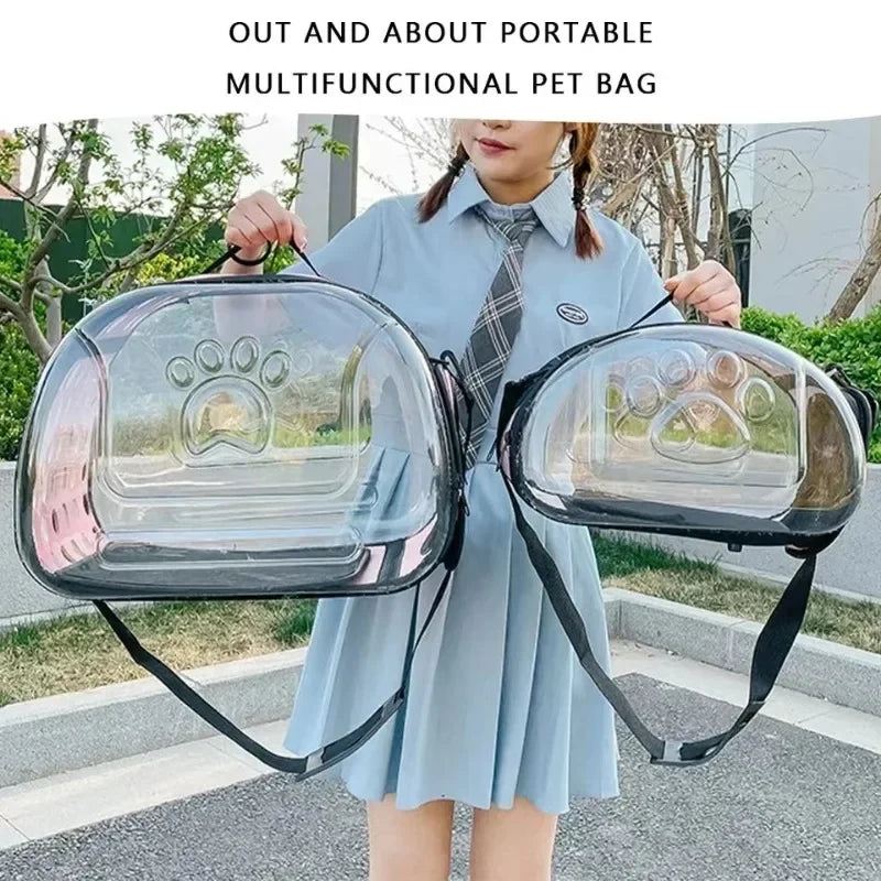 Breathable Pet Crossbody Bag for Outdoor Travel