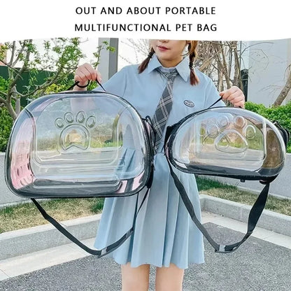 Breathable Pet Crossbody Bag for Outdoor Travel