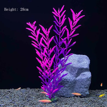 Artificial Aquarium Plants - Green Water Grass Decoration