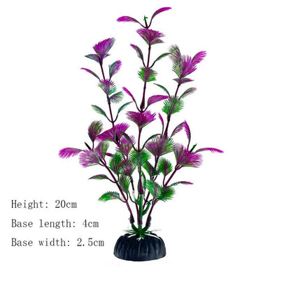 Artificial Aquarium Plants - Green Water Grass Decoration