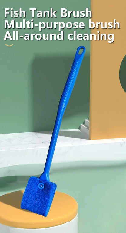 Aquarium Glass Plant Cleaning Brush and Algae Scraper Tool