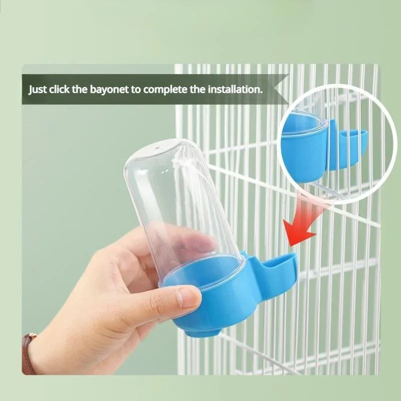 Hanging Water and Food Dispenser for Birds and Squirrels