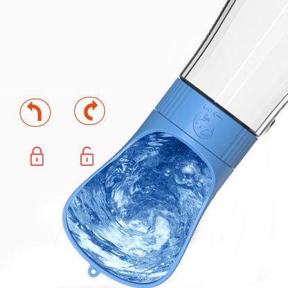 Portable Dog Water Bottle & Feeder for Outdoor Adventures