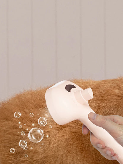 Steam Spray Grooming Brush for Dogs