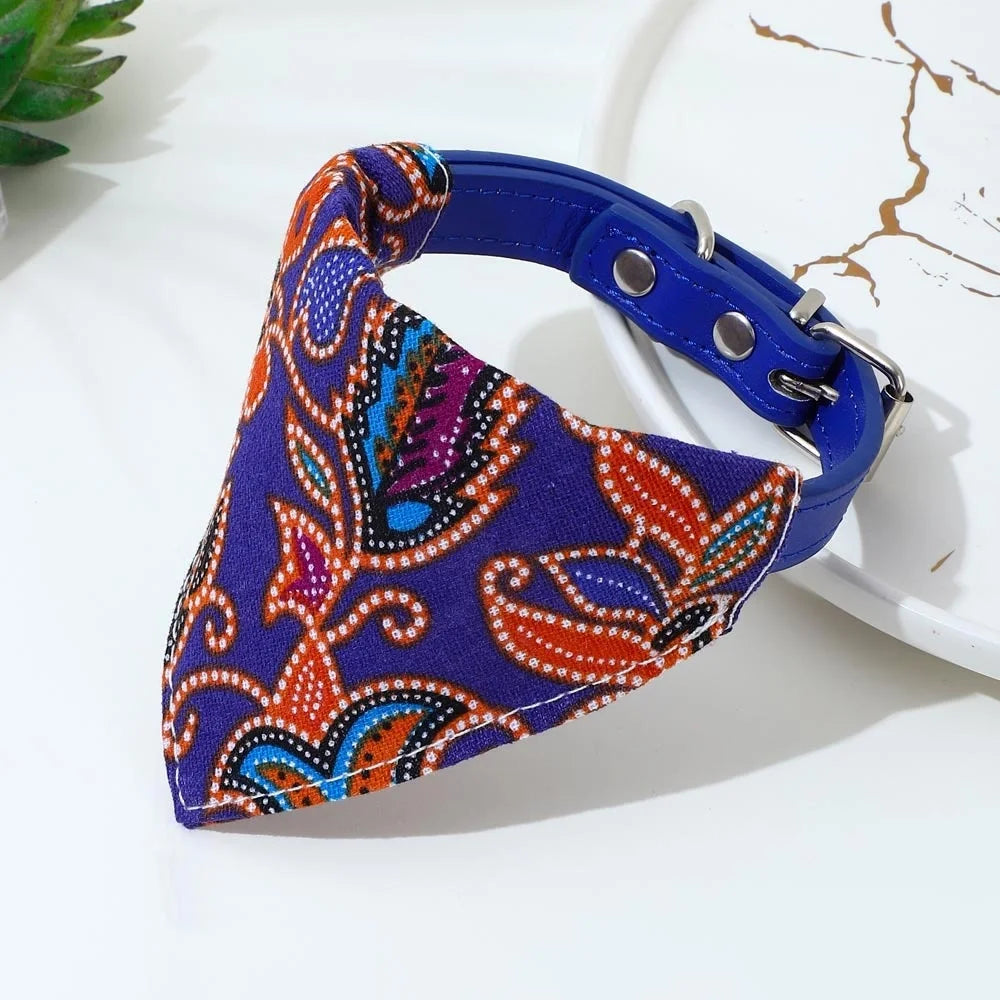 Adjustable Triangle Scarf for Dogs and Cats, XS-L