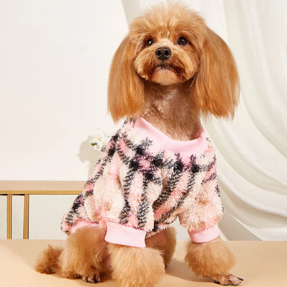 Small Dog Winter Hoodie Sweater for Poodle, Schnauzer, Bichon