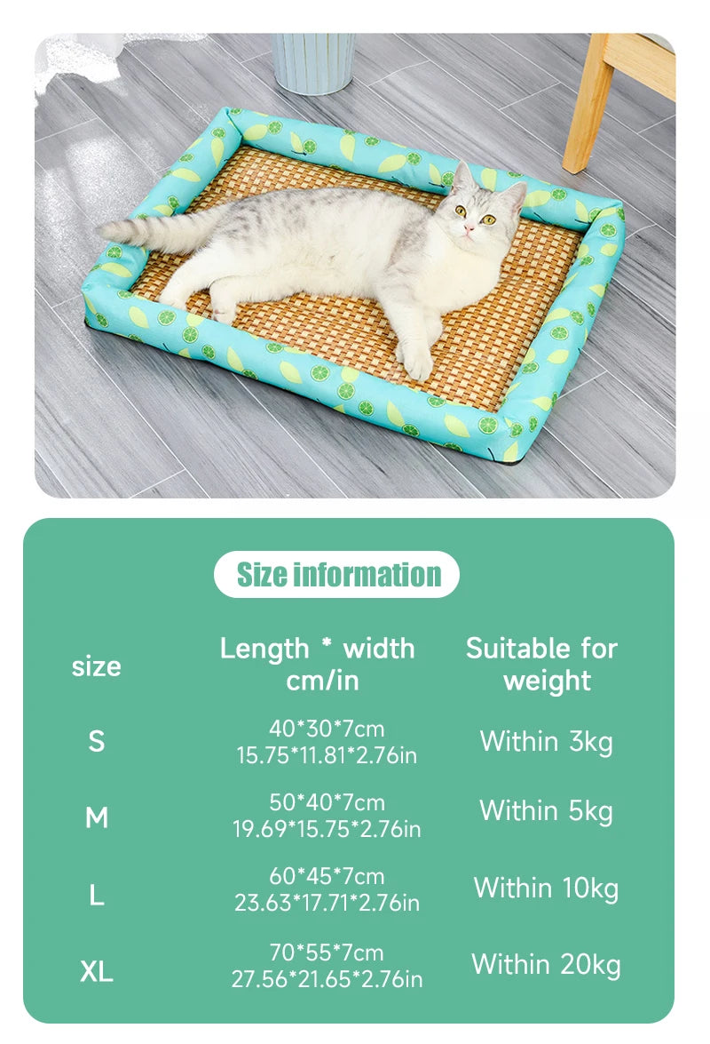 Cooling Dog and Cat Ice Pad for Summer Comfort