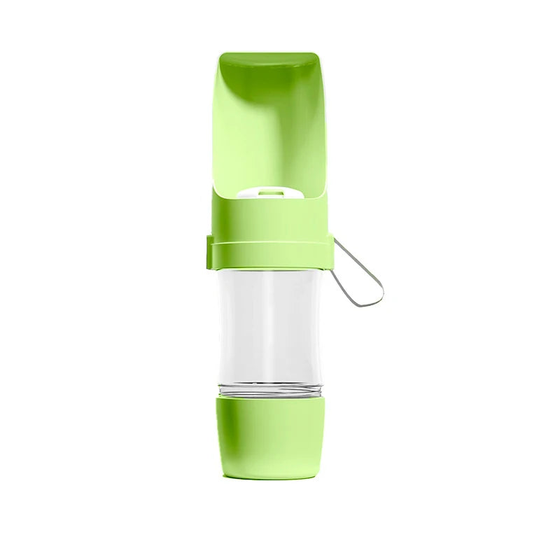 Portable 2-in-1 Pet Bowl and Water Bottle for Travel