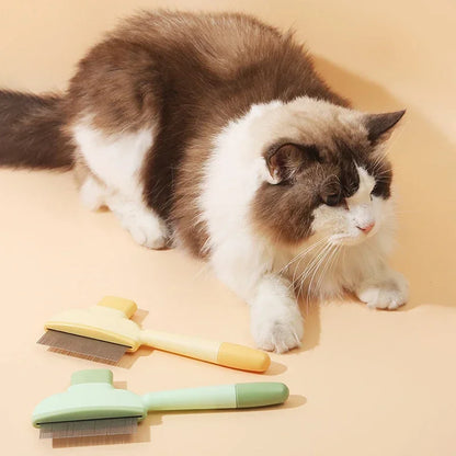 Cat and Dog Hair Removal Brush for Easy Grooming