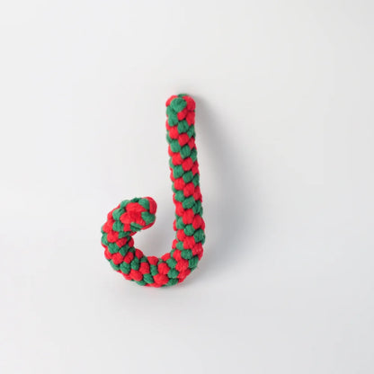 Christmas Cotton Rope Dog Toy Set - Bite-Resistant & Interactive