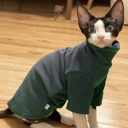 Soft Cotton Clothes for Sphynx Cats and Small Dogs