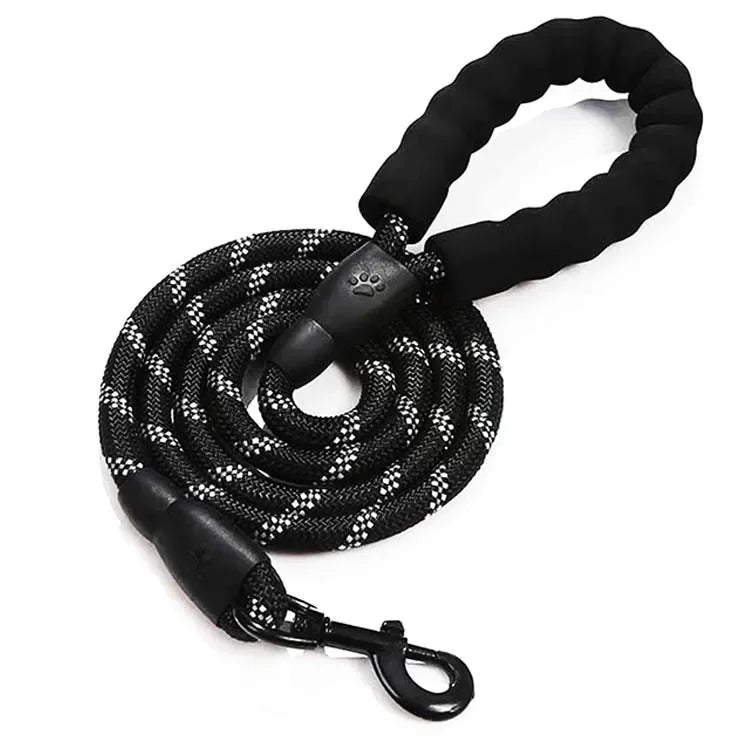 Reflective Dog Leash for All Sizes - Durable & Safe