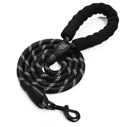 Reflective Dog Leash for All Sizes - Durable & Safe