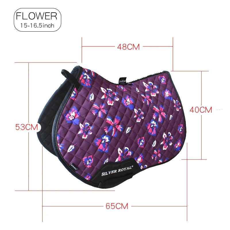 Breathable Saddle Pad for Comfortable Horseback Riding