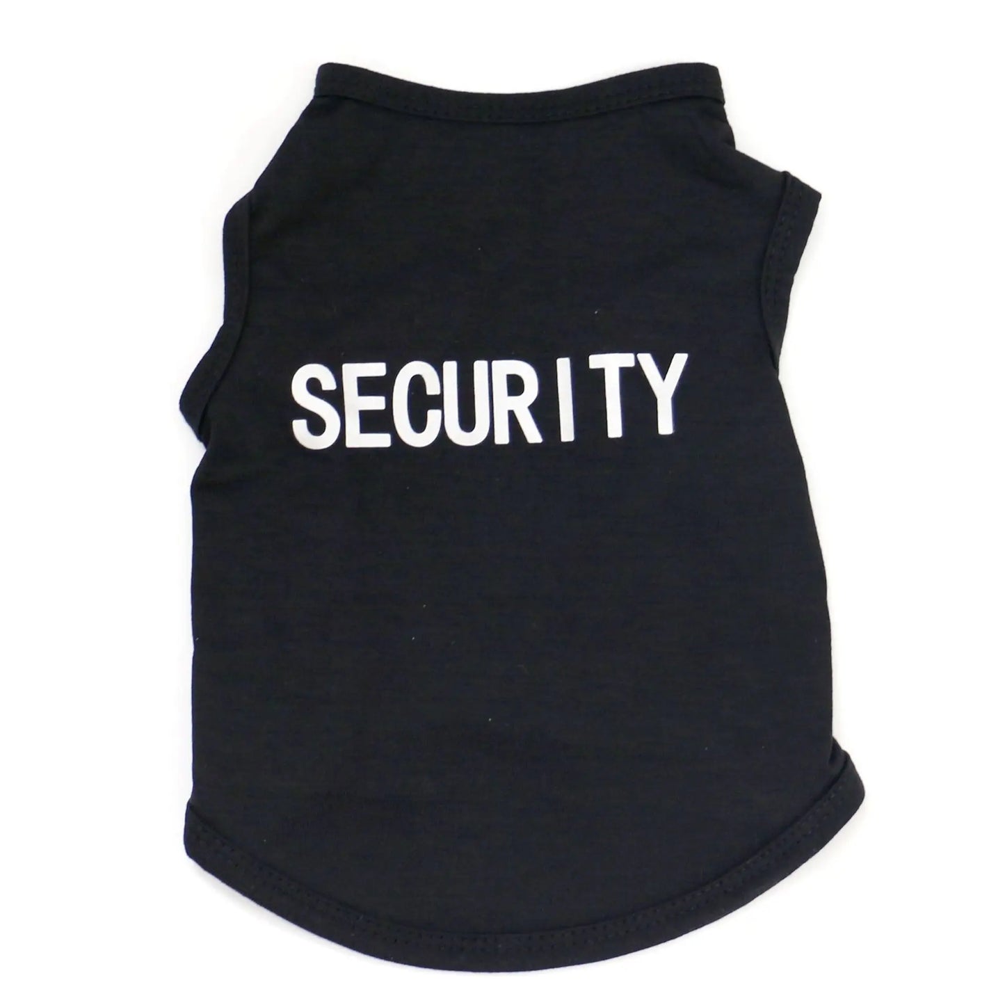 Cotton SECURITY Costume for Cats and Small Dogs