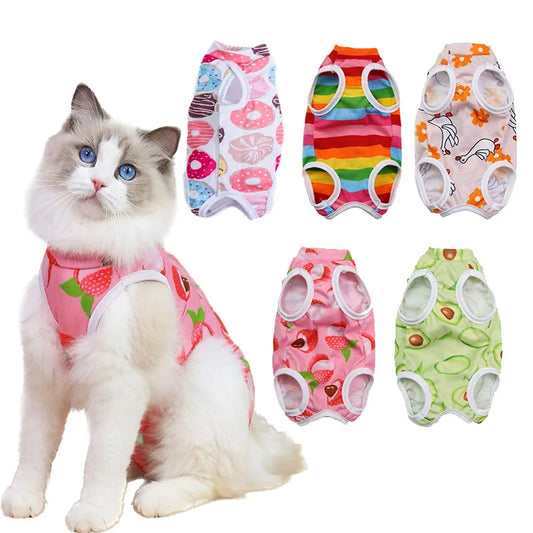 Pet Surgical Recovery Suit for Small Dogs and Cats