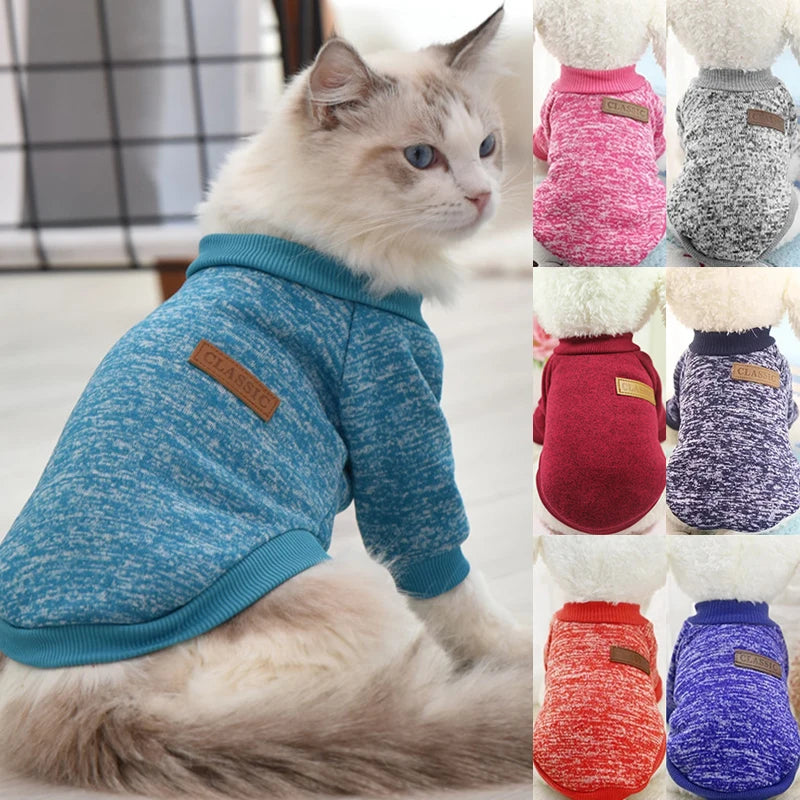 Cozy Sweater for Small and Medium Dogs, Warm Pet Apparel