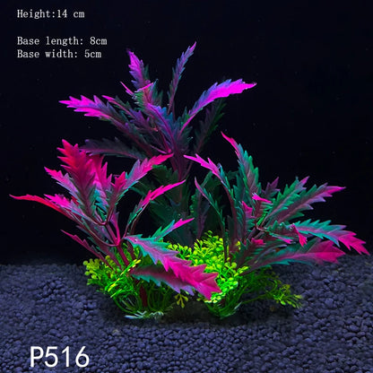 Artificial Aquarium Plants - Green Water Grass Decoration